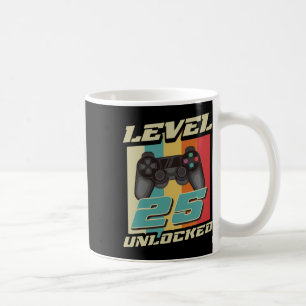 Gaming Vintage 25th Birthday Gift 25 Year Old Boy Coffee Mug