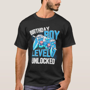 Gaming Vintage 4Th Birthday Gift 4 Year Old Boy Gi T-Shirt