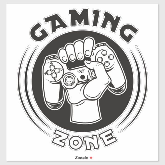 Gaming Zone Sticker (Sheet)