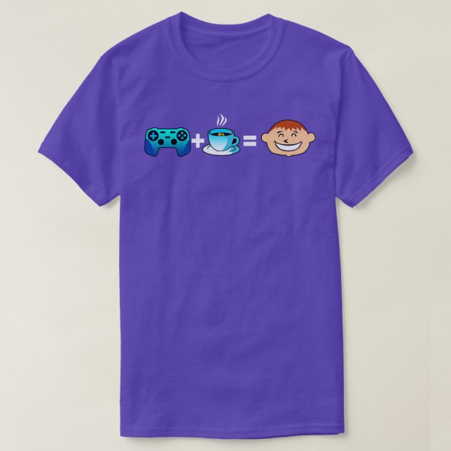 GamingCoffee Happy T-Shirt (Design Front)