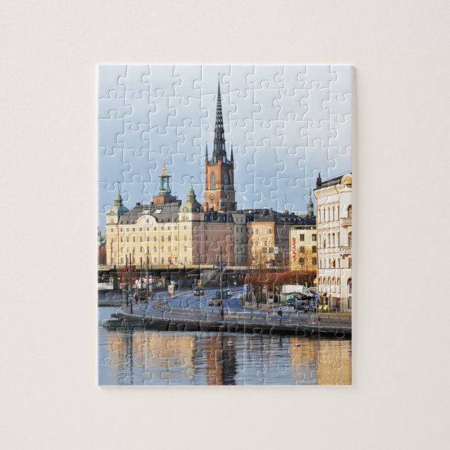 Gamla Stan in Stockholm, Sweden Jigsaw Puzzle (Vertical)