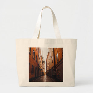 Gamla Stan, Stockholm, Sweden Large Tote Bag
