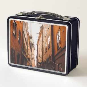 Gamla Stan, Stockholm, Sweden Metal Lunch Box