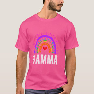 GAMMA Colourful Rainbow Unique Leopard Bold Design T-Shirt