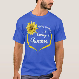 Gamma Gift Happiness Is Being A Gamma  T-Shirt