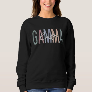 Gamma Life Gamma Grandma Boho Gamma Grandmother Sweatshirt