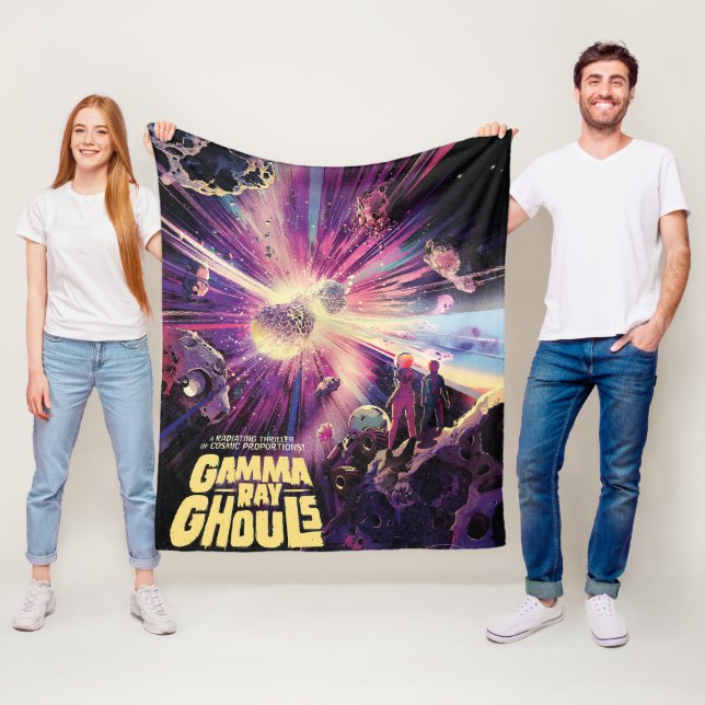 Gamma Ray Burst Pulsars Kilonova Cosmic Collision Fleece Blanket (In Situ)