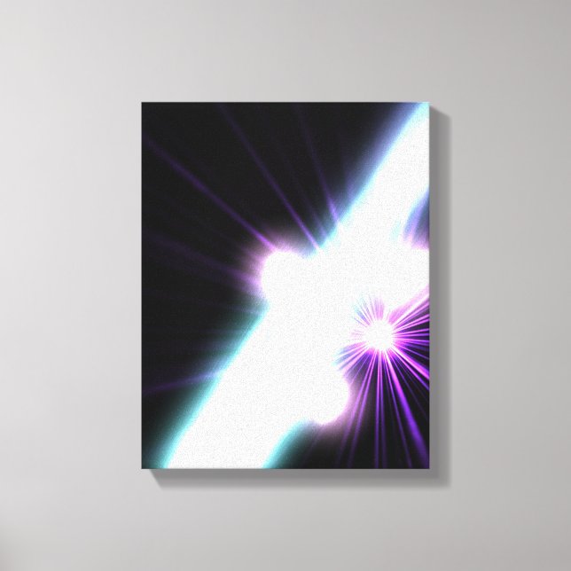 Gamma Rays in Galactic Nuclei 3 Canvas Print (Front)