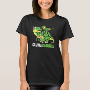 Gammasaurus Cute Gamma Saurus Dinosaur Christmas T-Shirt