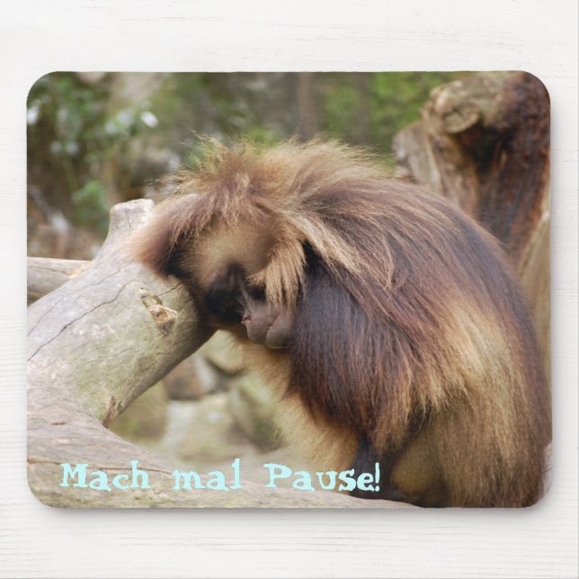 Gammelaffe Mouse Mat (Front)