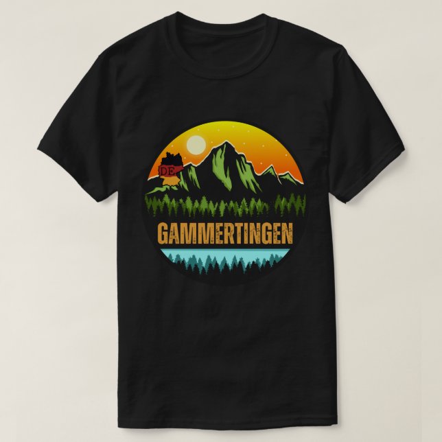 Gammertingen, Baden-Württemberg Germany T-Shirt (Design Front)