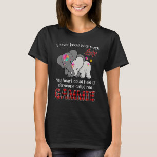 Gammie Elephant Baby Elephant Cute New Grandma Ann T-Shirt
