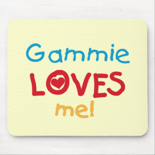Gammie Loves Me T-shirts and Gifts Mouse Mat