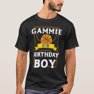 Gammie Of The Birthday Baller Basketball Bday Part T-Shirt