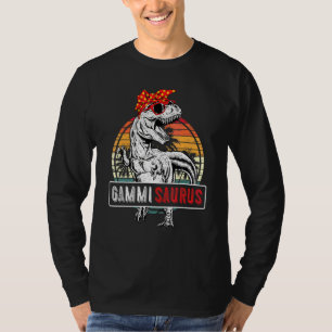 Gammisaurus Rex Dinosaur Family Gammi Saurus Mothe T-Shirt