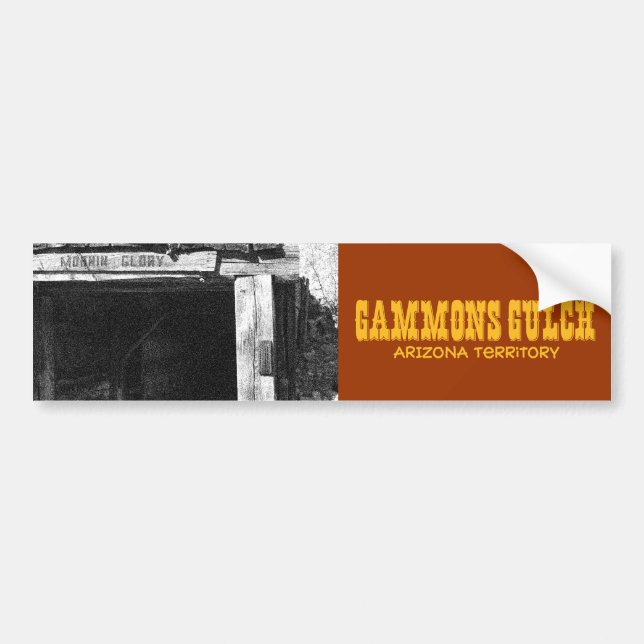 Gammons Gulch Movie Set Bumper Sticker (Front)