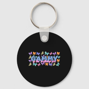 Gammy Of The Birthday Girl Butterfly Family Key Ring