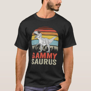 Gammysaurus T Rex Dinosaur Gammy Saurus Family Din T-Shirt