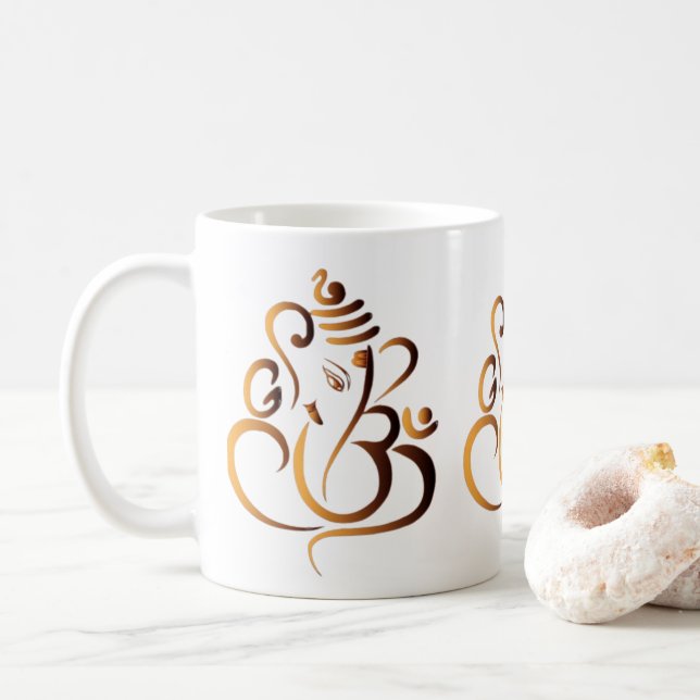 Ganapati Coffee Mug (With Donut)