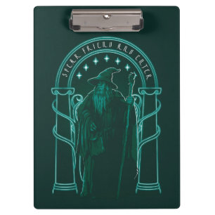 GANDALF™ "Speak Friend And Enter" Doors of Durin Clipboard