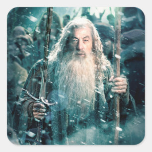 Gandalf The Grey Square Sticker