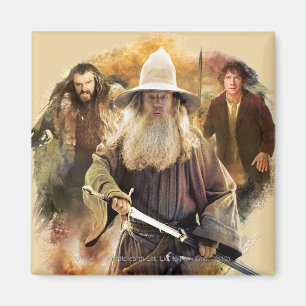 Gandalf, THORIN OAKENSHIELD™, & BILBO BAGGINS™ Magnet