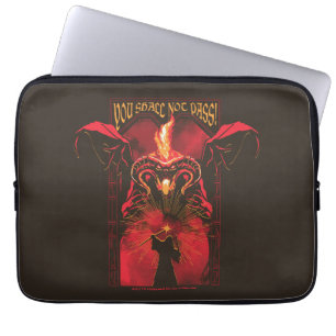 GANDALF™ Vs Balrog "You Shall Not Pass" Graphic Laptop Sleeve