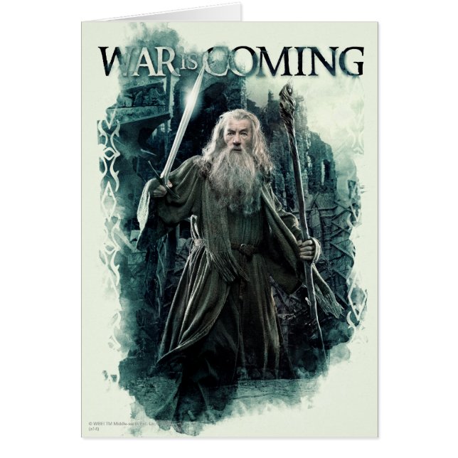Gandalf - War Is Coming (Front)
