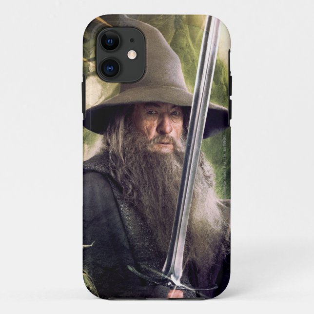Gandalf With Staff And Sword Case-Mate iPhone Case (Back)