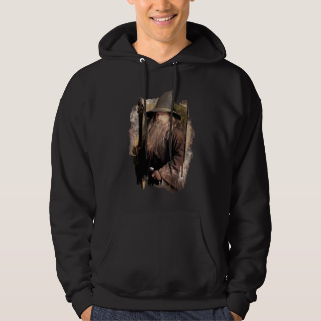 Gandalf With Staff Hoodie (Front)