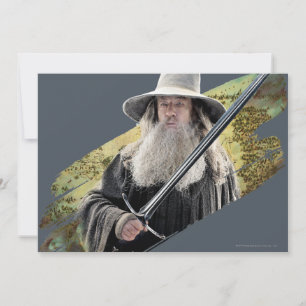 Gandalf With Sword Green