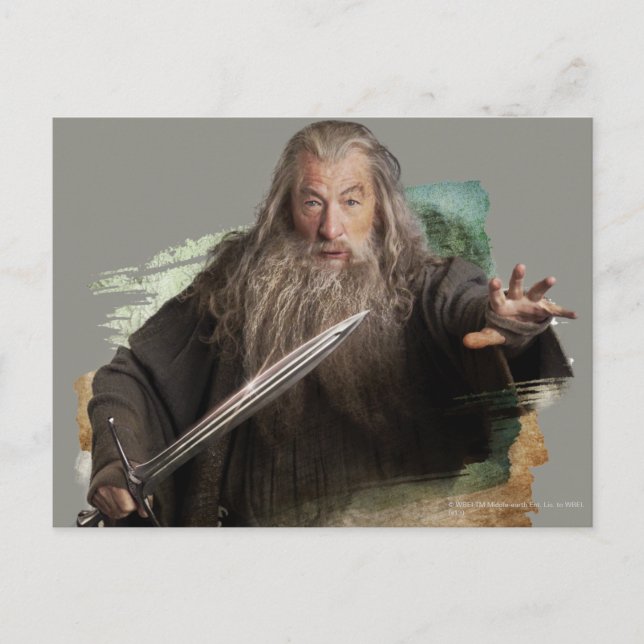 Gandalf With Sword Postcard (Front)