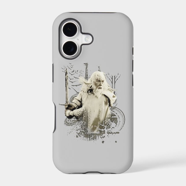 GANDALF™ with Sword Vector Collage (Back)