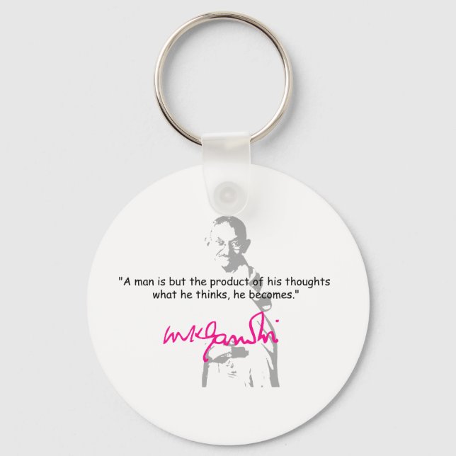gandhi 2 key ring (Front)