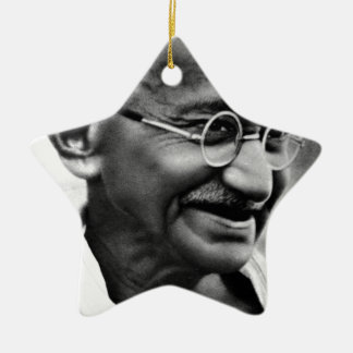 GANDHI CERAMIC TREE DECORATION
