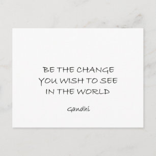 gandhi postcard