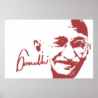 Gandhi poster