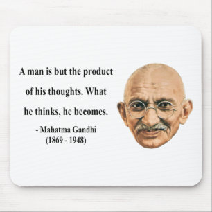 Gandhi Quote 8b Mouse Mat