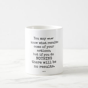 Gandhi Quote Coffee Mug