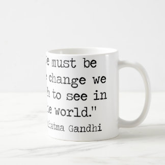 Gandhi Quote Coffee Mug