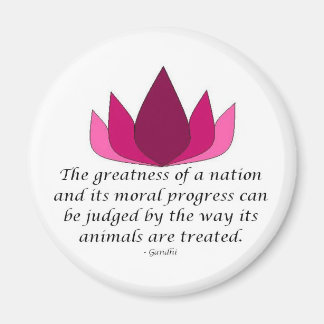 Gandhi Quote Magnet