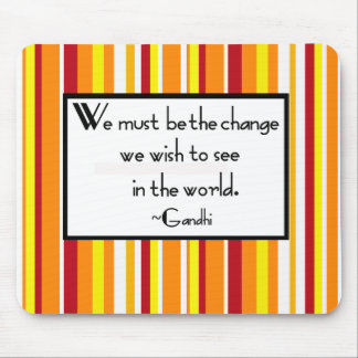 Gandhi Quote Mouse Mat