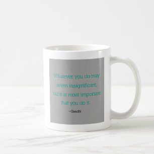 Gandhi Quote Mug