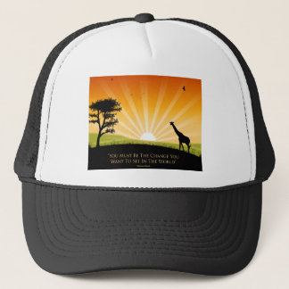 Gandhi Quote Trucker Hat