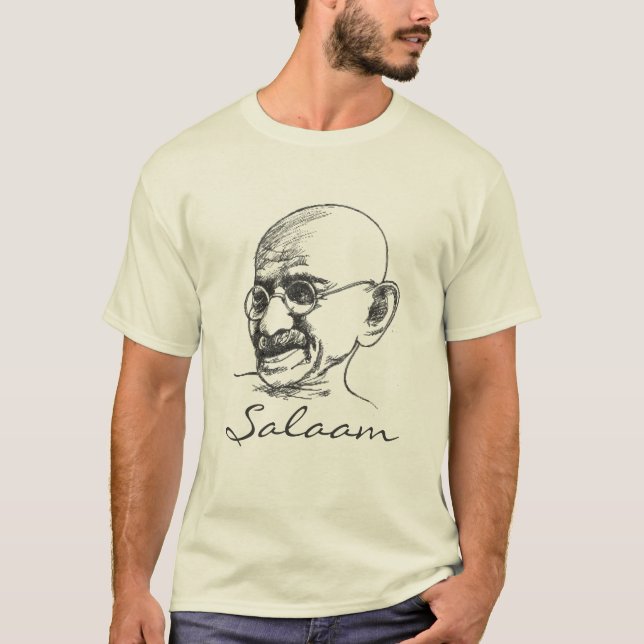 Gandhi Salaam T-Shirt (Front)