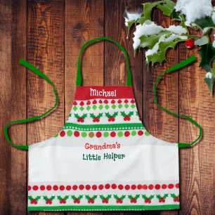 Gandma's little helper  - personalised  Apron