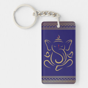 Ganesh Acrylic Keychain
