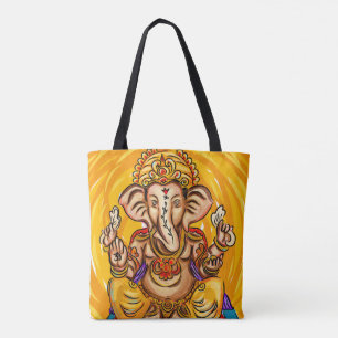 Ganesh all over printed Tote Bag