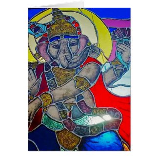 Ganesh Art Card