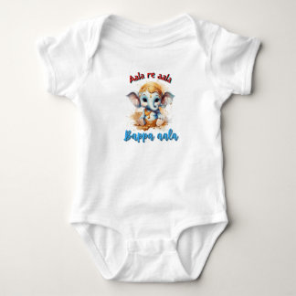 Ganesh baby bodysuit l Ganesh Indian Festival
